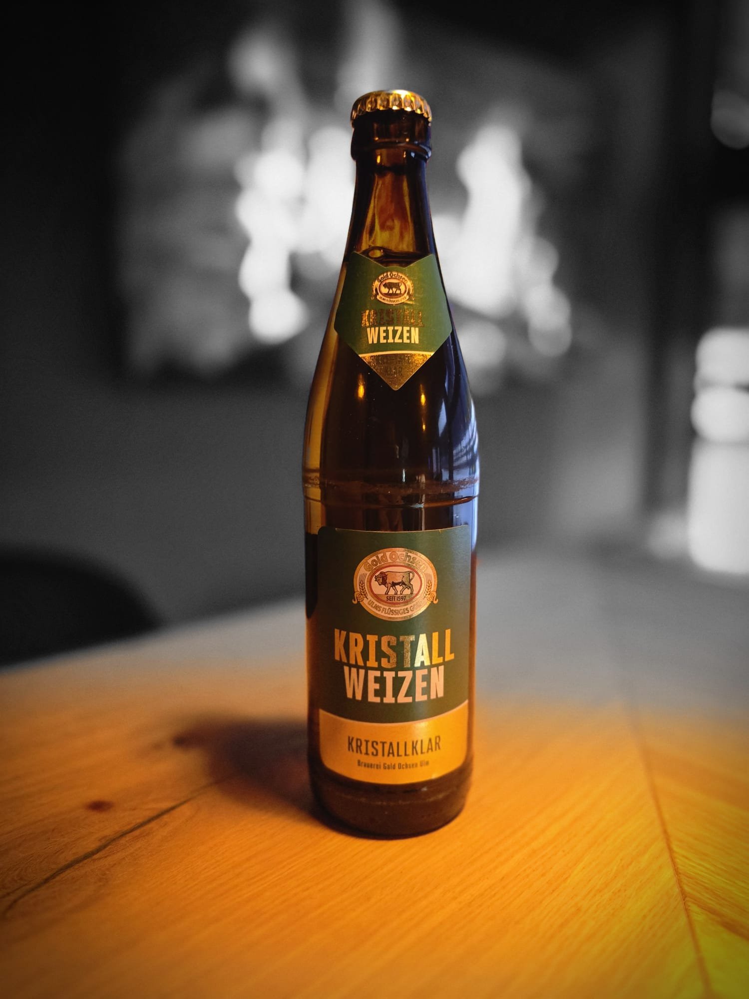 Gold Ochsen Kristall Weizen